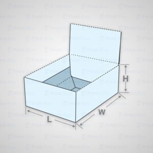 Custom Auto Bottom Display Lid Boxes