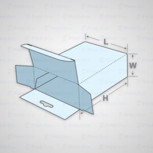 Custom Five Panel Hanger Auto Bottom Boxes